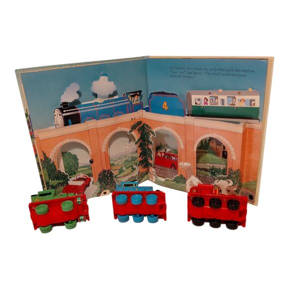 Thomas & Friends Trains Pop Up Book Whistle Bundle - Picture 8 of 15